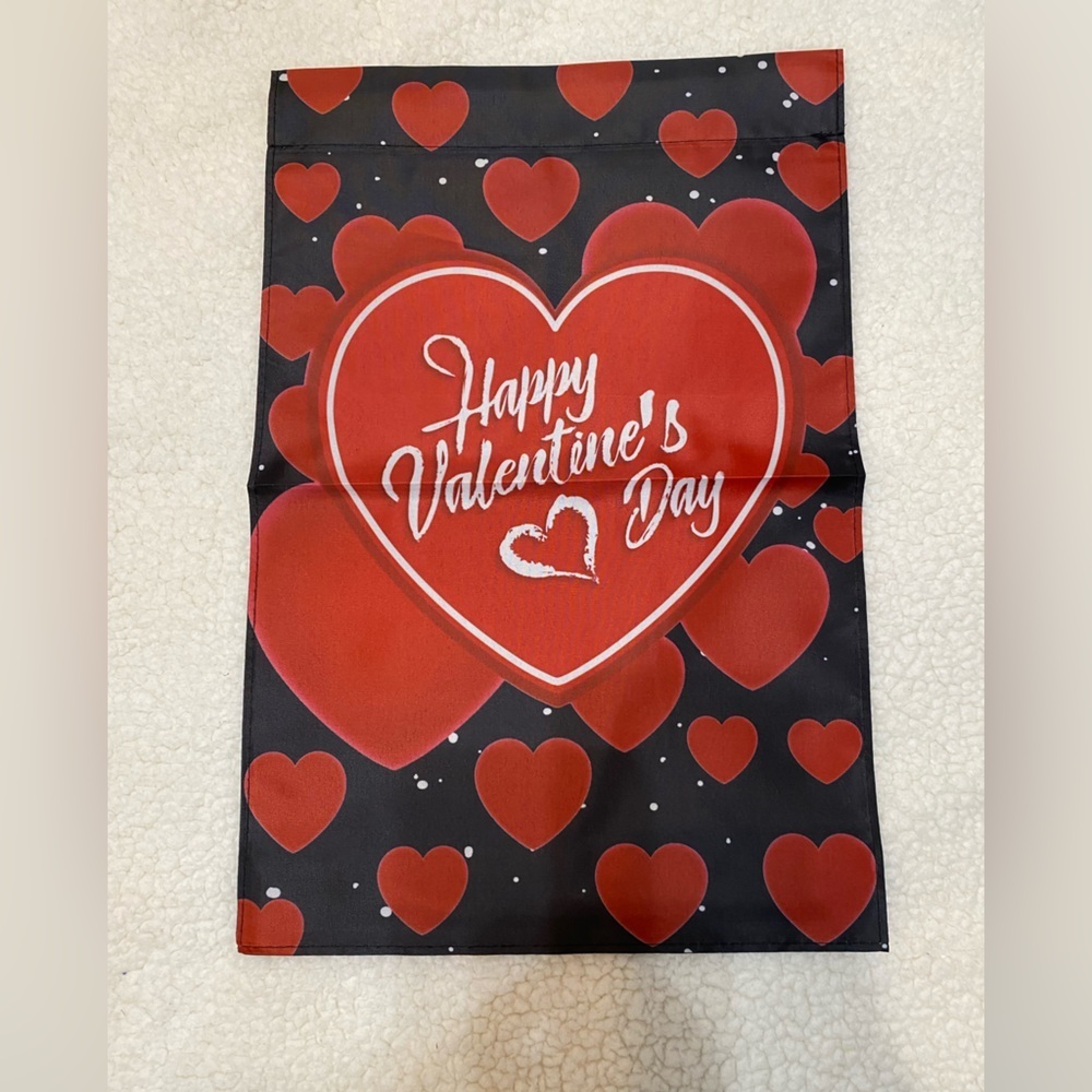 Valentine's Day Heart Flag